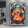 Modern and Stylish Pokemon Mew Decorative Paintings with Bright and Long Lasting Colors Adding A Touch of Brightness To Wall
