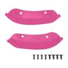 Front Bumper Lip Spoiler Splitter PP Plastic Universal Front Lip Protector Car Exterior Trim for Vehicle Decoration