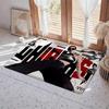 Kpop A aespa Floor Mat Eco  Flannel Doormat Non Slip Odorless Indoor Floor Rug Soft Short Plush Home Mat