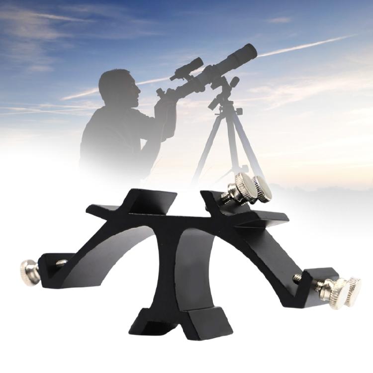 Folding Telescope Finders Mounting Brackets Metal Texture for Easy Transport and Flexible Positioning During Observations