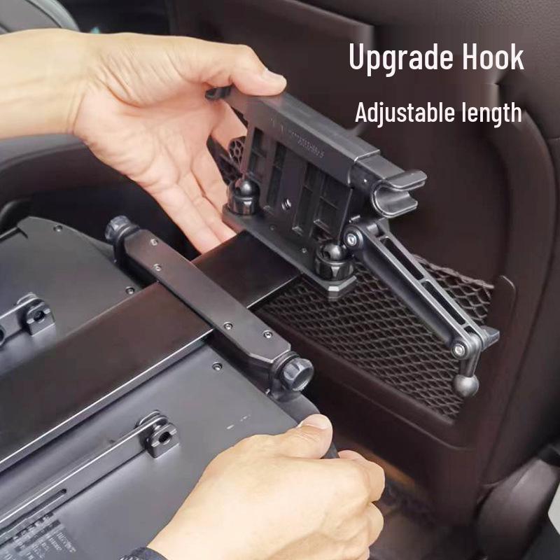 Składany stolik na tylne siedzenie do samochodu - Przenośna powierzchnia do jedzenia, nauki lub na laptopa