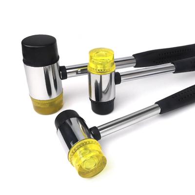 Doppelseitiger Klopfgummihammer 25mm 30mm 35mm 40mm 45mm Multifunktionaler Verglasungsfensterleistenhammer Nylonkopf Gummihammer