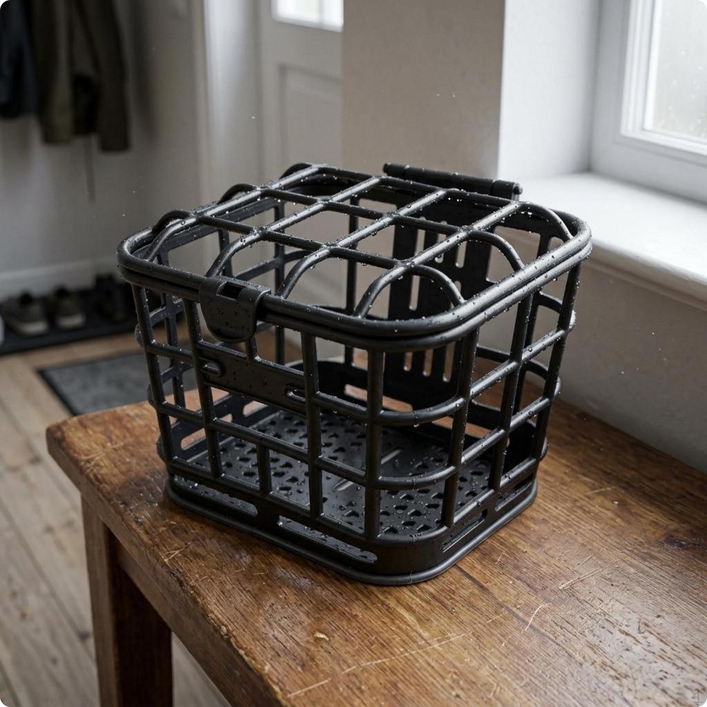 Front Bike Basket Mounting Hardware Handlebar Rigid Accessory