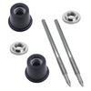 2 Pieces Traditional Design Metal Drum Legs Providing Secure Support For Various Drum Types In Professional Music Settings