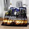 T-Transformers Cartoon Printed blankets picnic blanket Warm blankets Flannel Soft Cozy Blanket Home travel blanket Birthday Gift