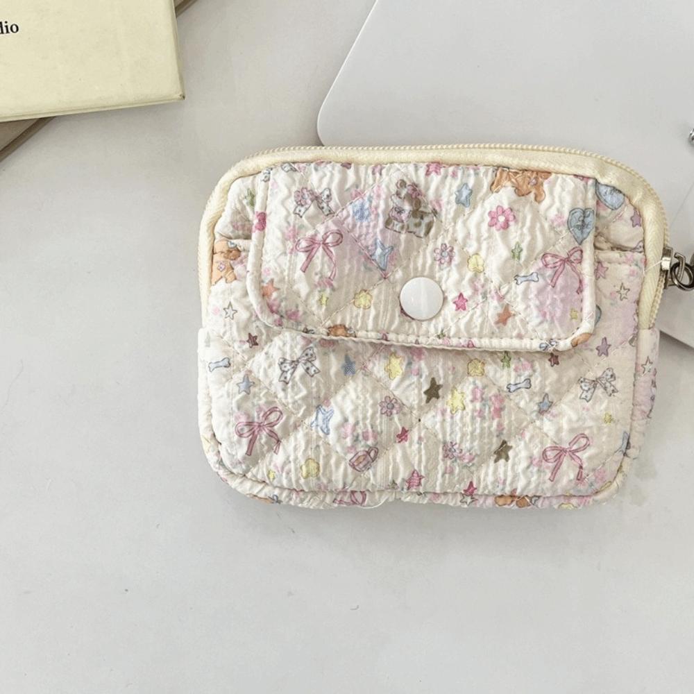 Korean Style Small Lipstick Bag Multifuctional Cute Wallet Sanitary Napkin Storage Bag  Daily