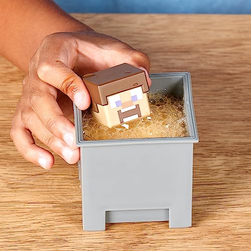 Treasure X Minecraft Nether Quest Minecraft Character Pack 10 Level Adventures Collectible Minecraft Characters and Real Gold-Dipped Treasures