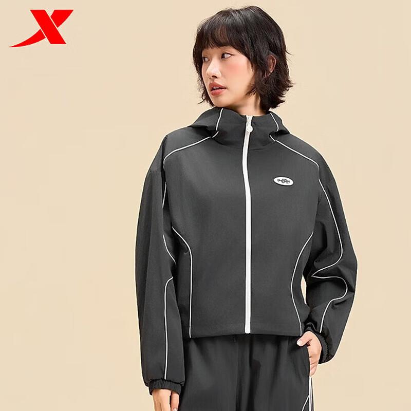 XTEP Women s Hooded Casual Jacket S