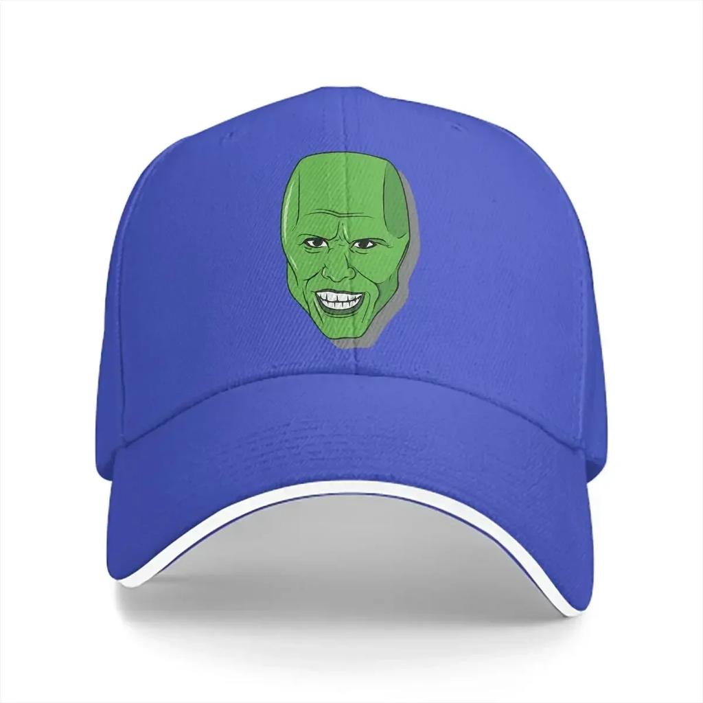 Summer Cap Sun Visor Green Hip Hop Caps The Mask Movie Cowboy Hat Peaked Hats