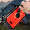 16000mAh AM/FM/WB NOAA Radio Emergency Weather Radio Hand Crank/Solar Charging Survival Radio with LED Flashlight for Outdoor
