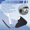 Transmission Gear Shift Lever Handball Kit For Ford Mondeo Mk3 00-07 1339648 1S7P7K327AB 1S7P-7K327-AB Shifter Knob Head