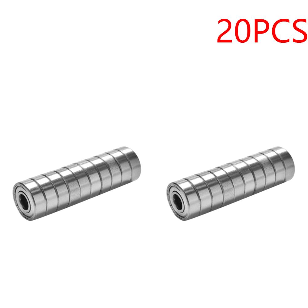 10-30 Stück 608ZZ Skateboard-Kugellager Hochkohlenstoffstahl-Kugellager Einreihig 8x22x7mm für Skateboard Inline-Skates Roller