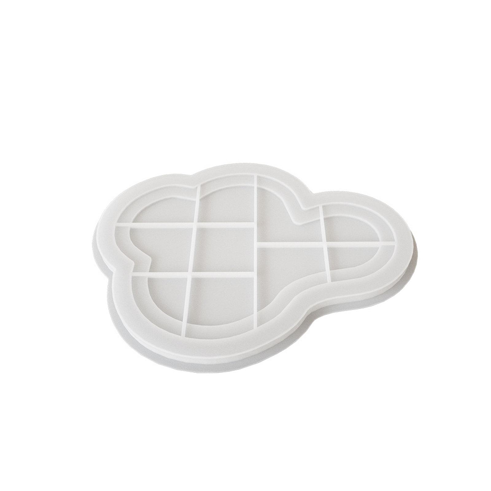 

Многослойная силиконовая форма Cloud Terrace для домашнего декора, силиконовая форма для поделок с уникальным дизайном многослойных облаков для подарков своими руками