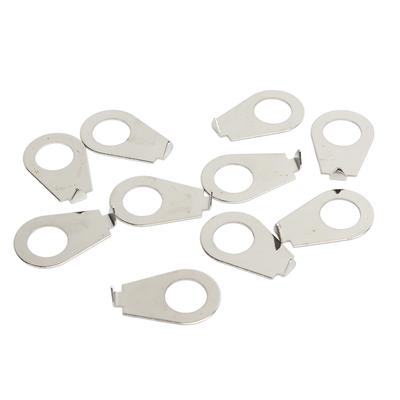 10PCS Gitarre Knopf Zeiger Platte Potentiometer Zeiger Metall Washer Elektrische Gitarre Zubehör