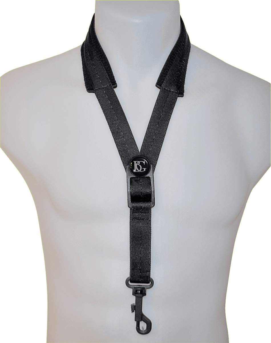 

BG COMFORT Strap for AltoTenor Saxophones (Small) with Snap Hooks (S12SH)