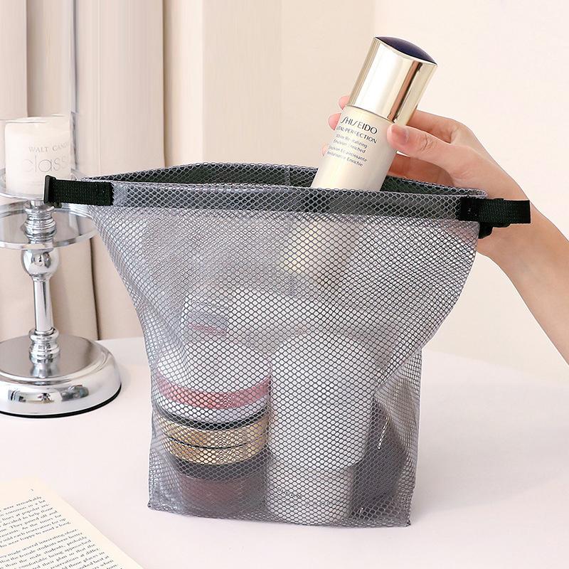 Waterproof Cosmetics Bag EVA Transparent Portable Make Up Storage Bag Toiletries Organizer Swimming Bag Water-proof Swimsuit Bag
