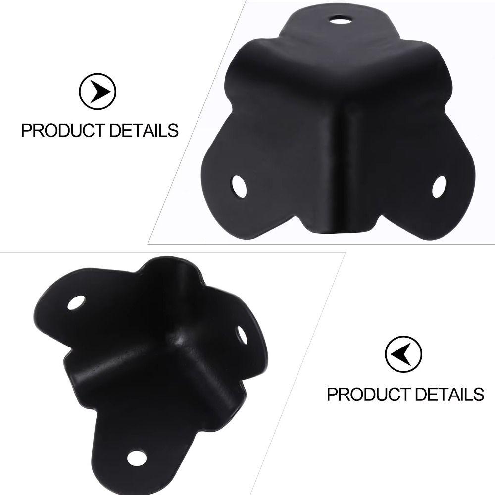 Iron Corner Covers Black Speaker Corner Protectors Iron Corner Covers Box Corner Decor Speaker Accessories