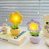 with Battery Flower Night Light LED Ambient Lights New Bedside Lamp  Gift