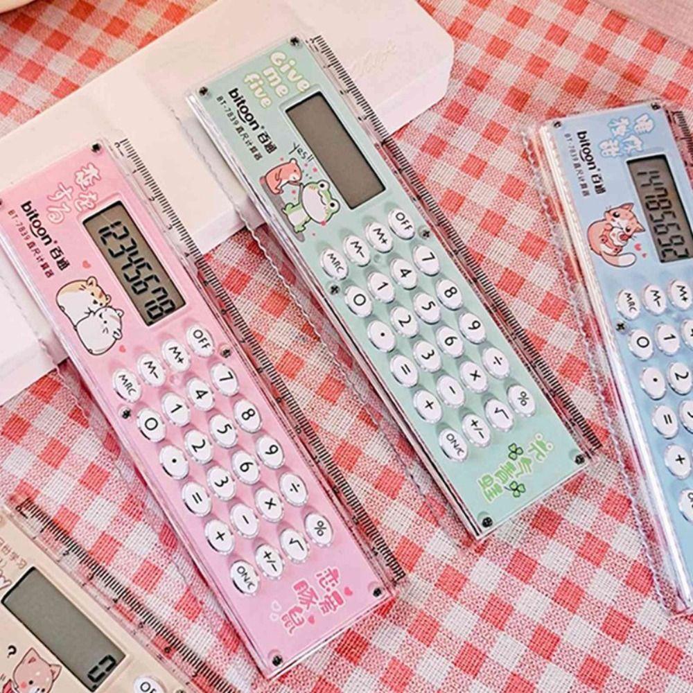 Mini Measuring Ruler Ultra-thin Drawing Tool Portable Straightedge  School Office