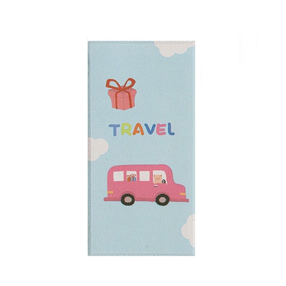 New Anti-collision 3D Wall Sticker Self-adhesive Thicken Wallpaper Cute cartoon Waterproof Soft Cushion Bedroom