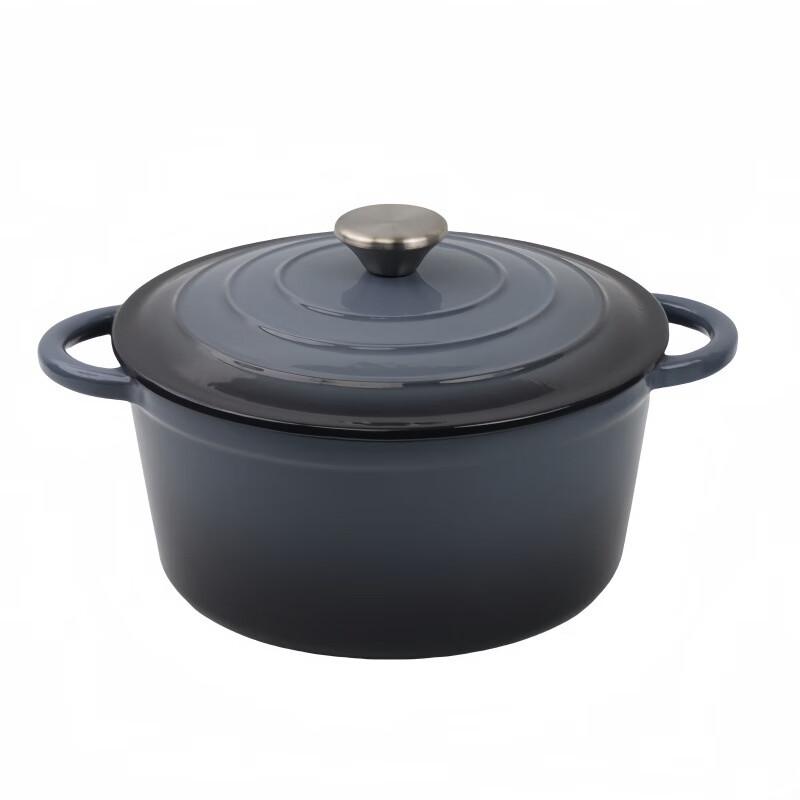 Wutuo Double Handle Cast Iron Enamel Pot