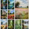Decoration Pictures Room Wall Decor Healing Posters for Wall Art Canvas Painting 1pcs Nature Countryside Beautiful Scenery Home