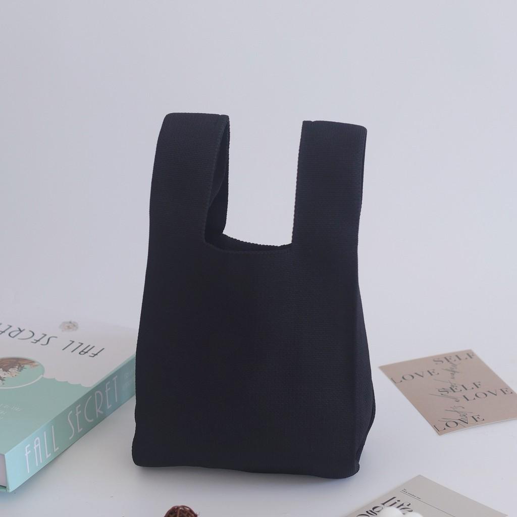 Trendy Knit Bucket Bag For Women Soft And Spacious Tote Bag With Eye-catching Patterns Ideal For Daily Wear And Gifts