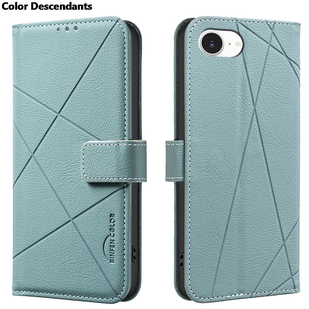 

Flip Wallet Leather Cards Solt Book Case For iPhone 16 Pro Max 15 Plus 14 13 12 11 16E Embossed lines Bag Business Phone Cover iPhone 16 Pro Max жовтий