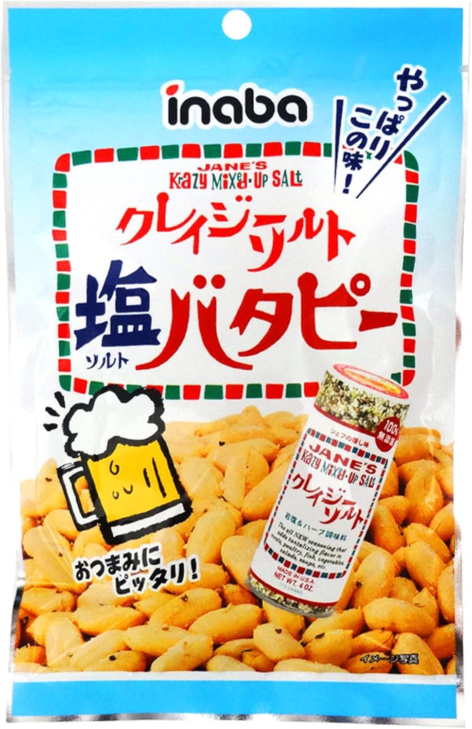 

Inaba Peanut Crazy Salt Butter Pea 95 г x 12 пакетиков x (2 случая)
