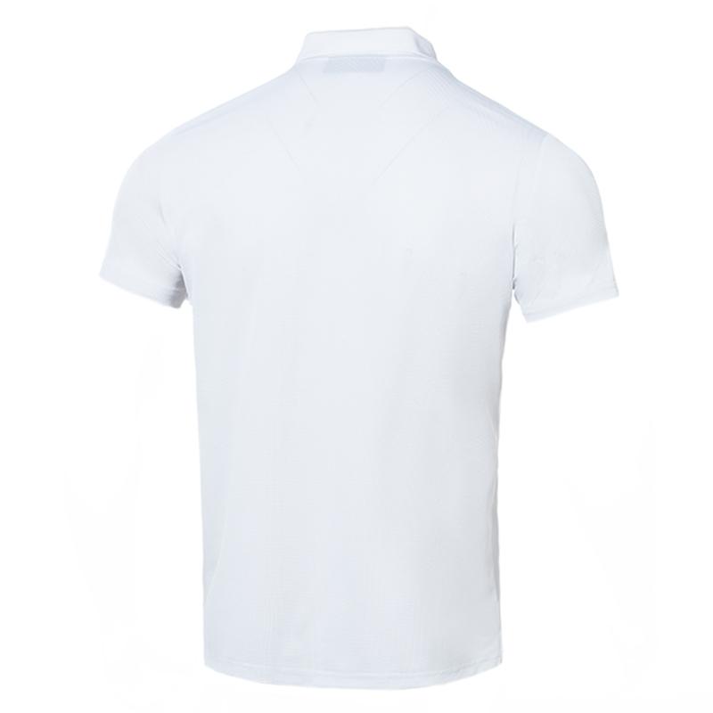 Under Armour Solid Color Breathable Straight Cut Short Sleeve Polo Shirt Men Tops White 23500507-100