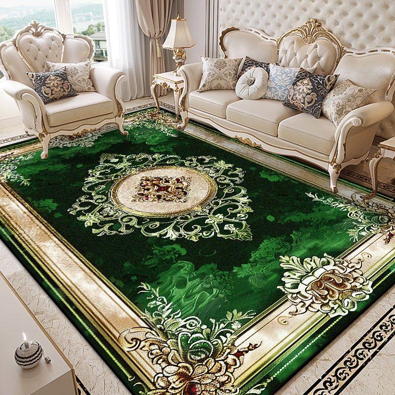 Luxury Carpet for Living Room European Decoration Home Sofa Large Area Non-slip Rugs Fluffy Soft Floor Mat for Bedroom Bedside