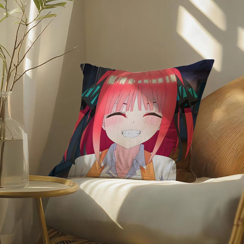 Animegirlninonakano Kissenbezug Kissenbezug, Zweiseitig Bedruckt, Sofakissen, Schlafzimmer Kopfteil