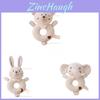Baby Handheld Rattle Toy With Soft Cotton Material For Sensory Development And Grasping