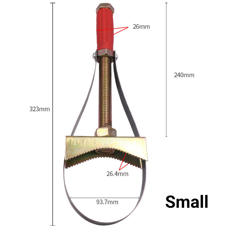 

Автомобильный ключ для масляного фильтра с регулируемым стальным ремнем, ручные инструменты для снятия автомобильного масляного фильтра, регулируемый инструмент для ремонта автомобильных свечей зажигания