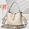 2025 New PU Leather Women Handbag and Purses Female Bucket Shoulder Bags Brand Ladies Crossbody Bags Bolsa Feminina Totes