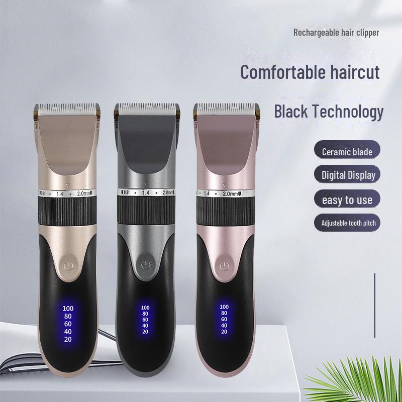 Portable USB-Rechargeable Electric Nose Hair & Eyebrow Trimmer - Full Body Washable