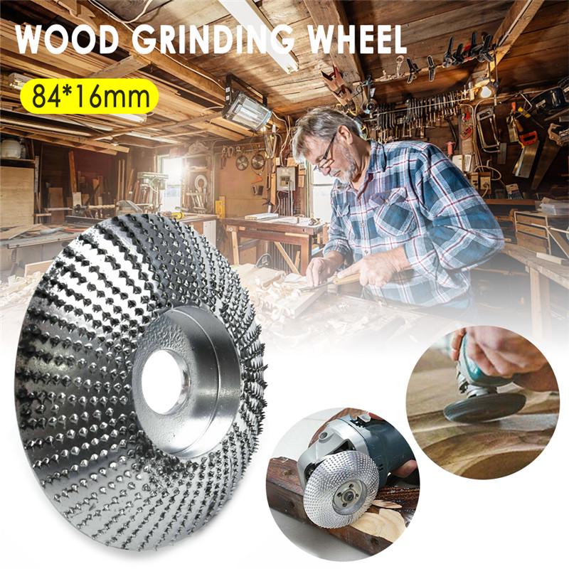 Buy Carbide Grinding Wheel Wood Sanding Carving Shaping Disc For Angle