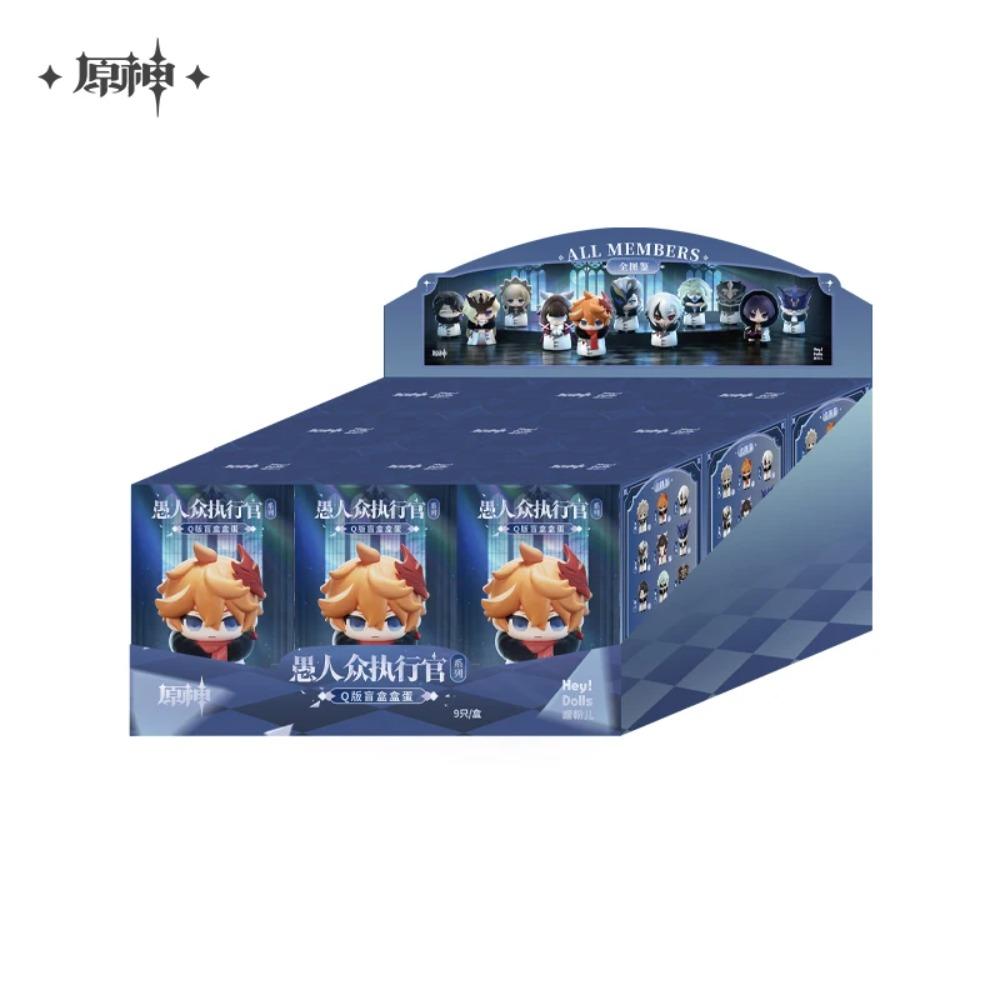 In Stock Original Suplay Genshin Fatui Harbingers Blind Box MiHoYo Cute Figure Desktop DecorModel Surprise Box Birthday Gift Toy
