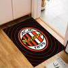 Benutzerdefinierter Name Weihnachten AC Fußballwappen Teppich Spielteppich, Fußmatte für Schlafzimmer Wohnzimmer Eingangsbereich Teppich, Wohndekoration Idee Geschenk für Weihnachten Geburtstag