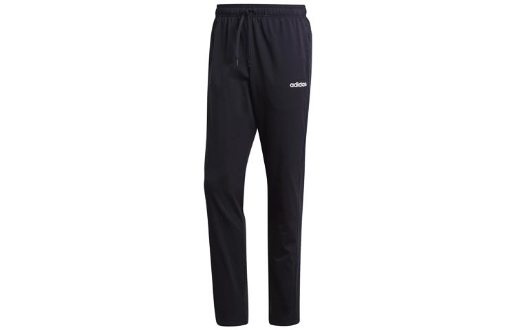 Adidas Essential Knitted Sweatpants Men s Black Moderate Cuffed Pants DU0378 XS