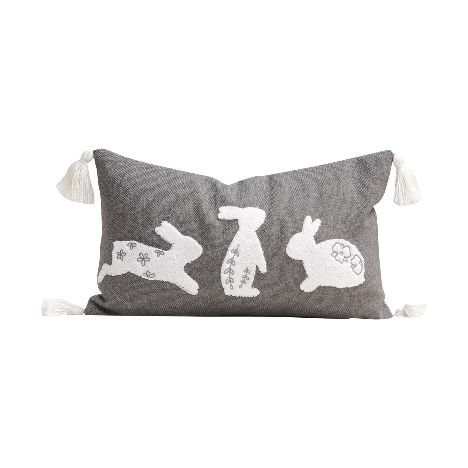 

Easter Bunny Pillowcase Decoration, Easter Festive Atmosphere, Home Throw Pillowcase One Size