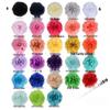 8cm Handmade Pearl Chiffon Rose Flower for Shoes, Hats, Clothing, and Headwear Accessories