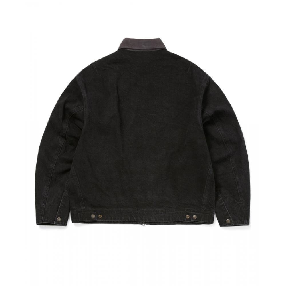 Thisisneverthat Denim Work Jacket Black