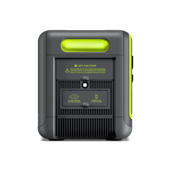 FOSSiBOT Stazione di alimentazione portatile F2400+Pannello solare da 420W+rimorchio, Generatore solare 2048Wh Batteria LFP 2400W, Campeggio/Viaggio/Casa/Emergenza