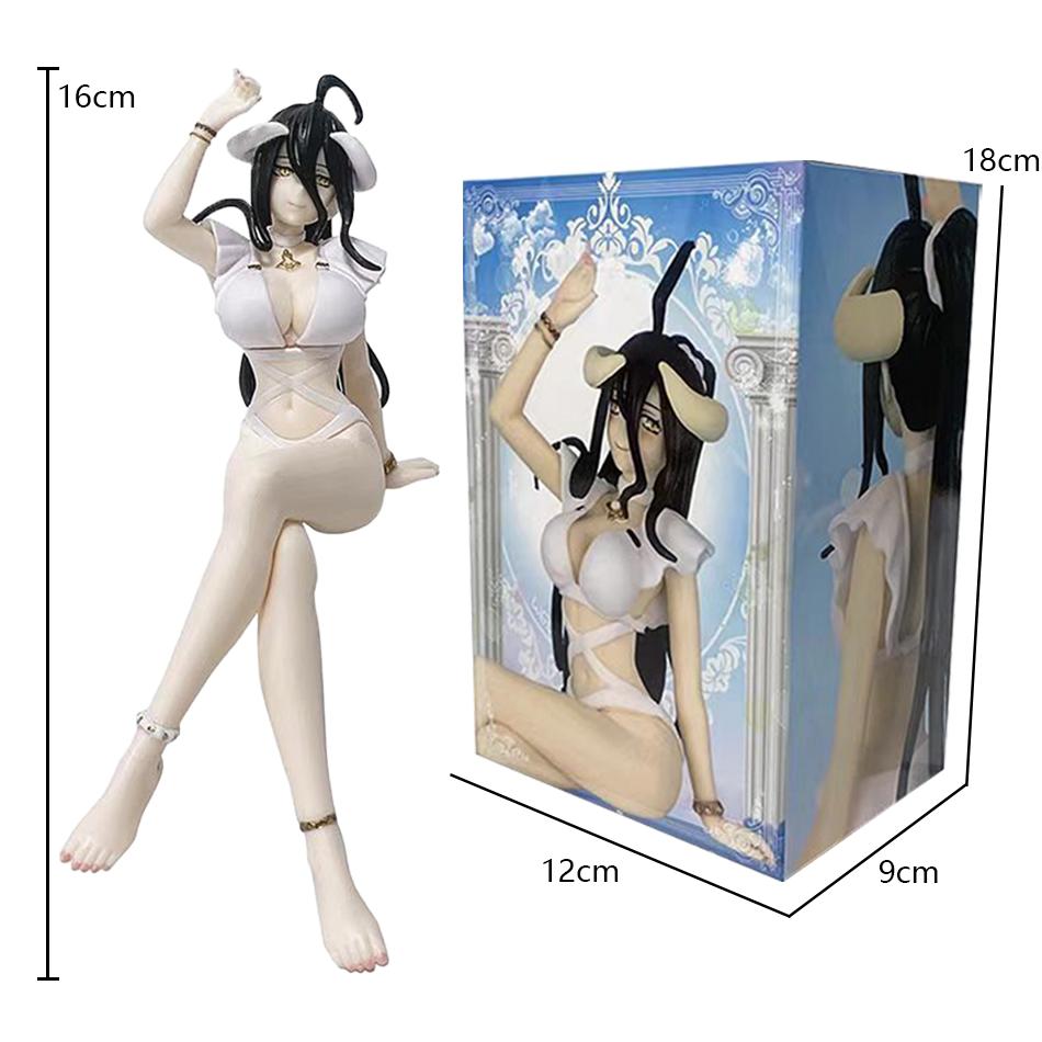 New Overlord Albedo Devil Bunny Girl PVC Anime Action Figure Model Collection Ornament Toy Gift for Fans