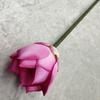 Long Stem Simulation Lotus Flower Green Plant Faux Flower  Floral Arrangement