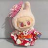 For 17cm Labubu Doll Clothes Fashion Clothes Kimono Doll Clothes Color Match Dresses Dolls Accessories Cute Decoration Little Clothes