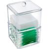 Acrylic Stackable Swab & Jewelry Box with Lid – 1/2/3 Layers, Transparent Rectangular Design