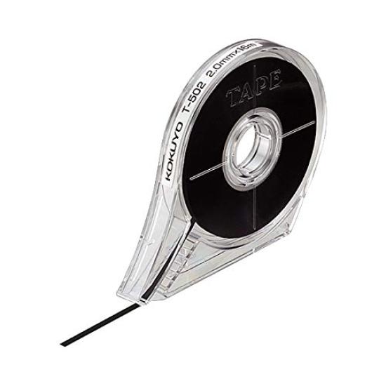 

Кокуё Самоклеящаяся лента для разметки 2 мм, 16 м, Набор из 2 штук, Для досок, Широкая, Длинная, Черная, чёрный