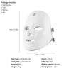 Seven Color Spectrum LED Photon Beauty Mask USB Rechargeable Photon Therapy Firming Lifting Whitening Skin Treatment Lamp